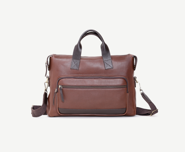 Durable genuine leather backpacks